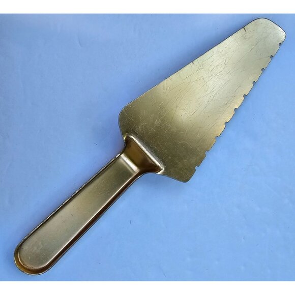 Pie Cake Slicer Serving Spatula 9.5" Long Copper Aluminum - Picture 3 of 5